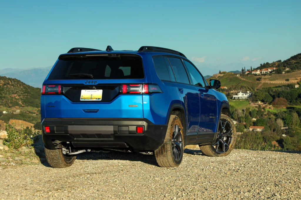 2026 Jeep® Cherokee rear three-quarter view