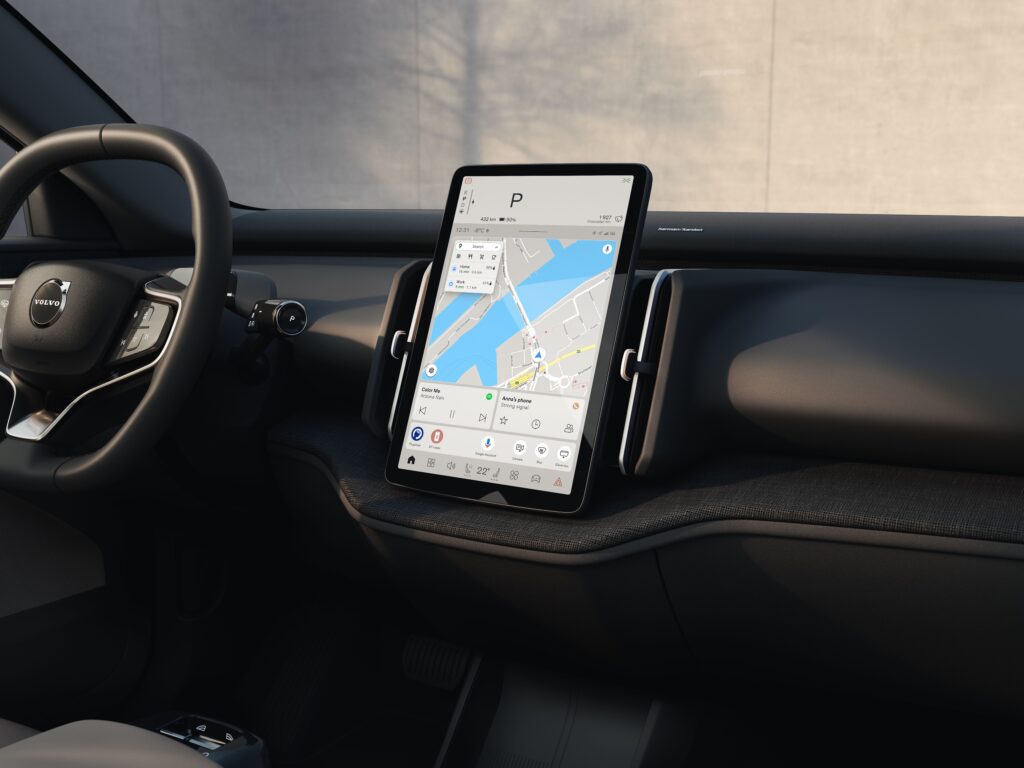 Interior CSD Interface Volvo Ex30