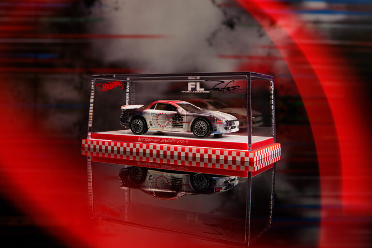 Hot Wheels Futura: Mitsubishi 3000 GT VR-4 Art Car Die-Cast