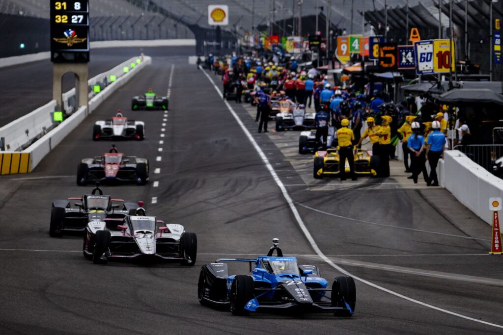 Kyle Kirkwood - Indianapolis 500 Practice - By_ Amber Pietz