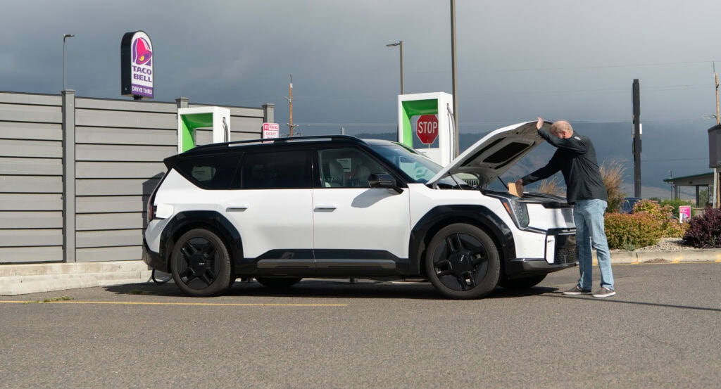 Kia EV 9 on this years Operation Frodo EV
