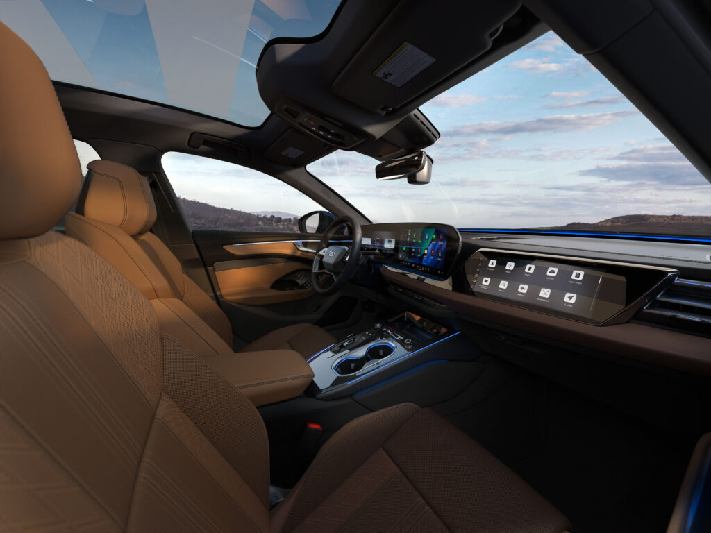 Interior of the 2026 Audi A6