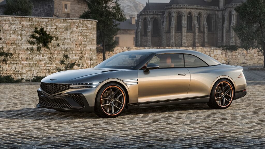 Genesis X Gran-convertible concept-liquid titanium 3
