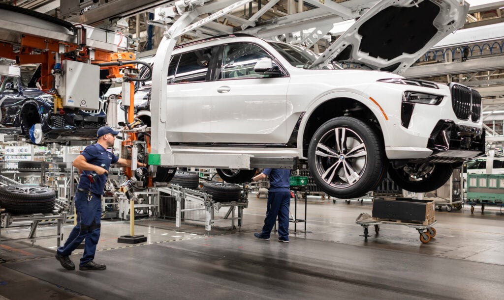 BMW X7 production at plant Spartanburg