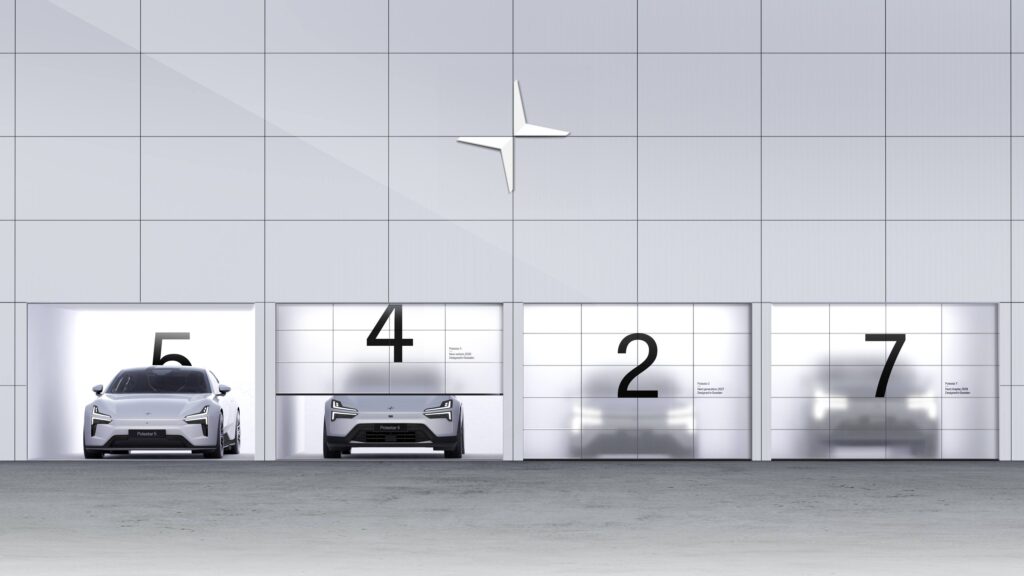 Polestar 5, Polestar 4, Polestar 2, Polestar 7