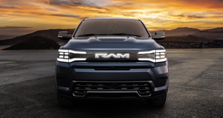 2025 ram 1500 REV from the front