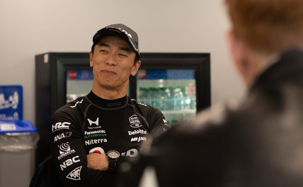 Takuma Sato at Indy 500