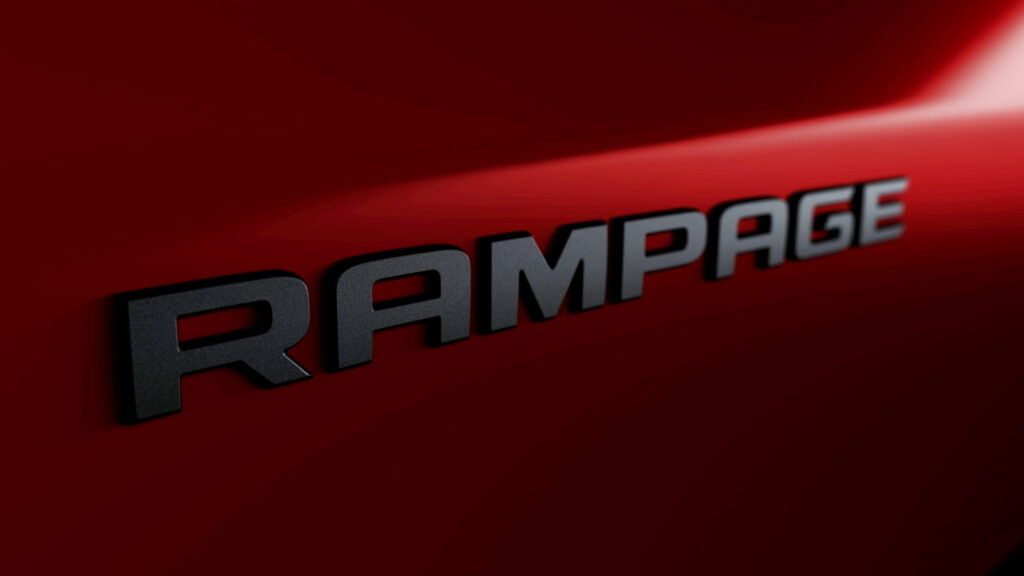 Ram Rampage Badge