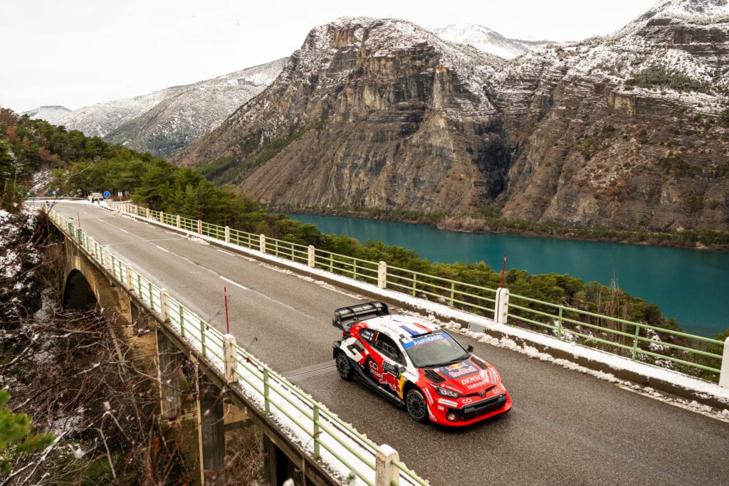 Sébastien Ogier (FRA) and Vincent Landais (FRA) of team TOYOTA GAZOO RACING WRT 