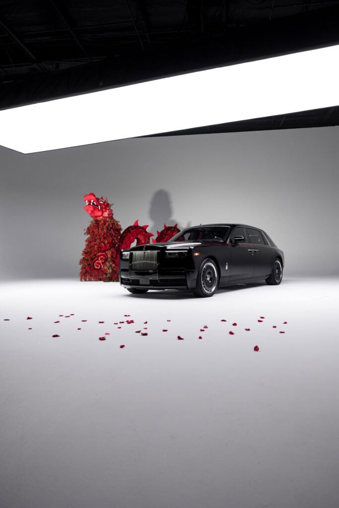 Especially commissioned Rolls-Royce Phantom year of the Dragon
